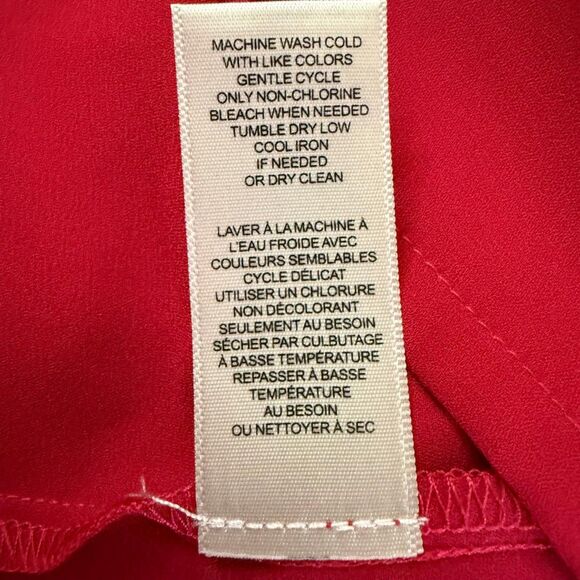 CATHERINE MALANDRINO Off Shoulder Tiered Sleeve Blouse, NWT! Size 1X - Picture 7 of 7